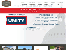 Tablet Screenshot of capstonehomes-mn.com